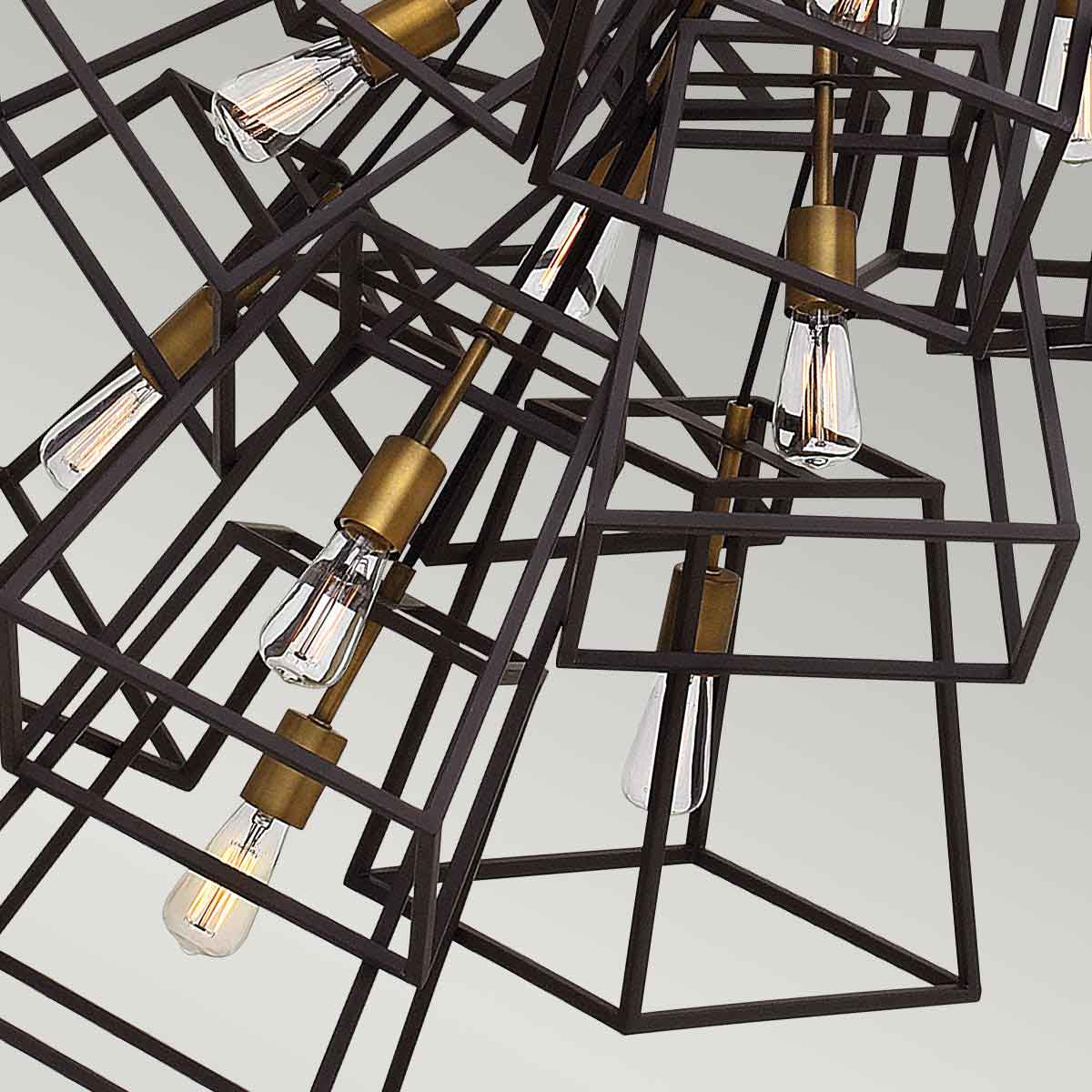 Hinkley Fulton Kronleuchter Bronze, Messing – Detailansicht 3