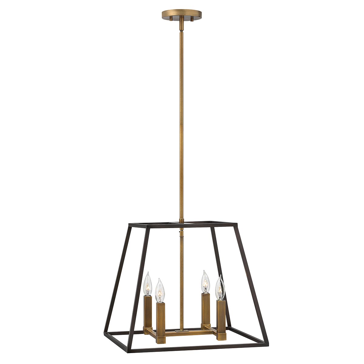 Hinkley Fulton Pendelleuchte Bronze, Messing