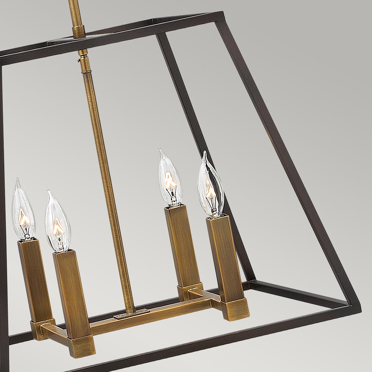 Hinkley Fulton Pendelleuchte Bronze, Messing – Detailansicht