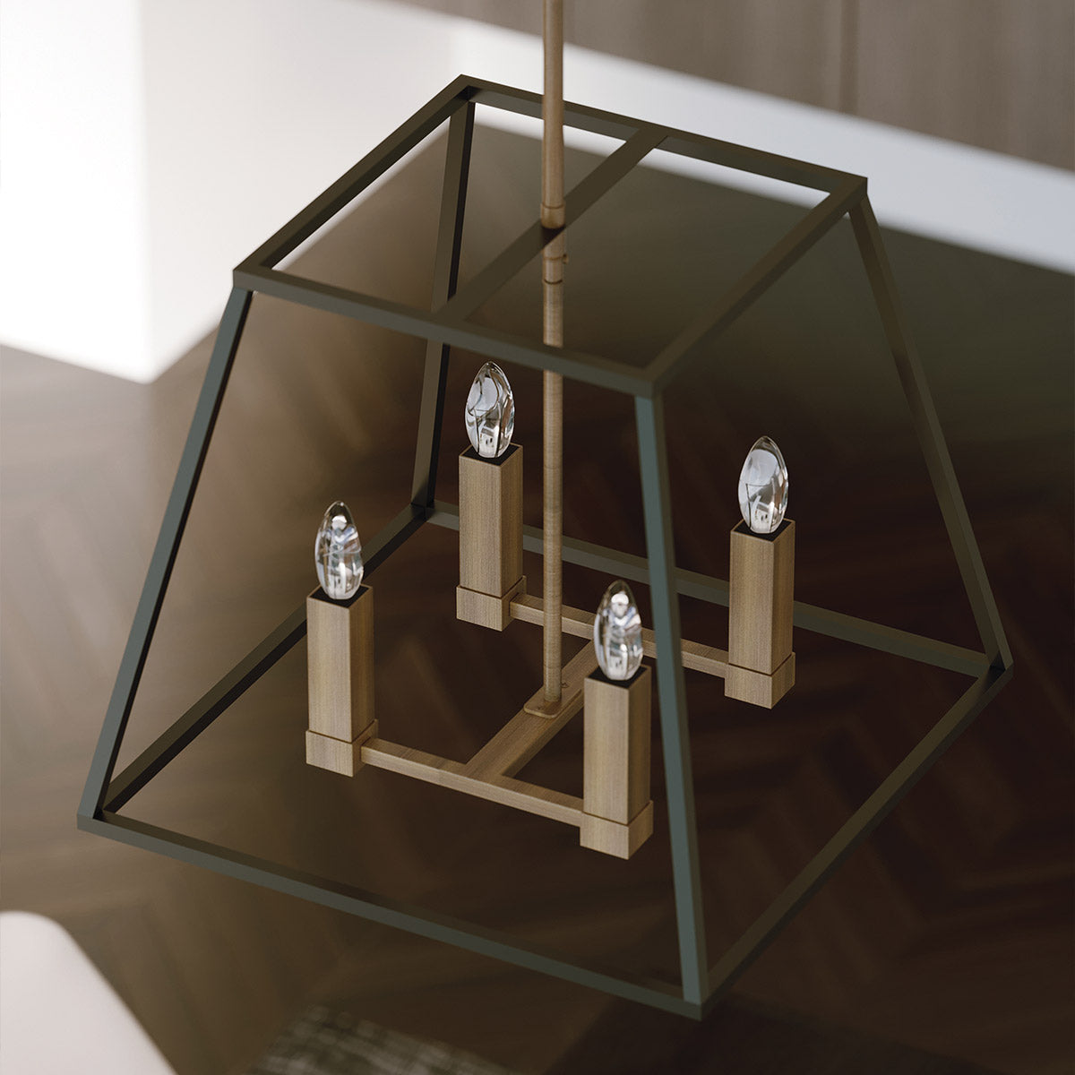 Hinkley Fulton Pendelleuchte Bronze, Messing – Detailansicht 5