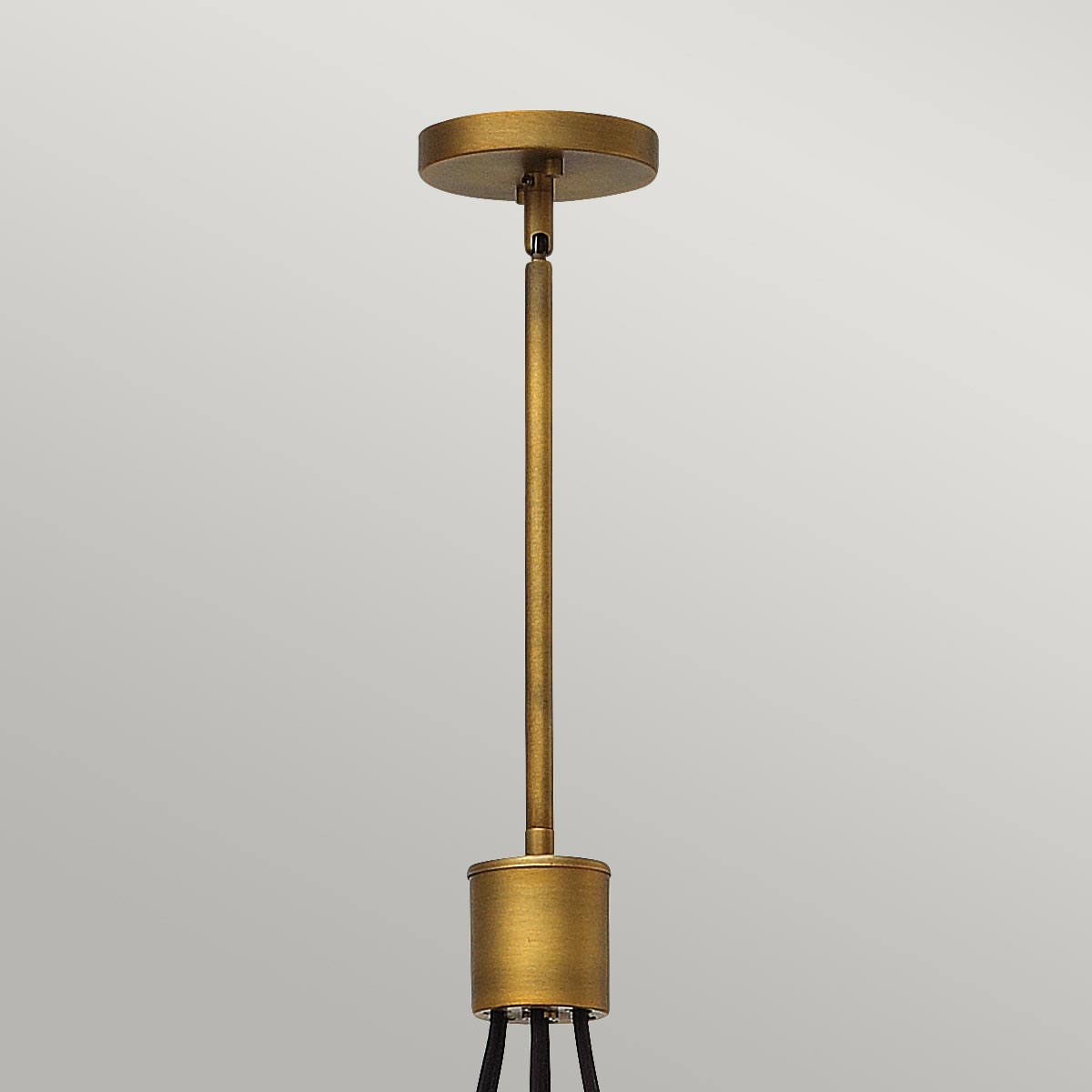 Hinkley Fulton Kronleuchter Bronze, Messing – Wohnambiente