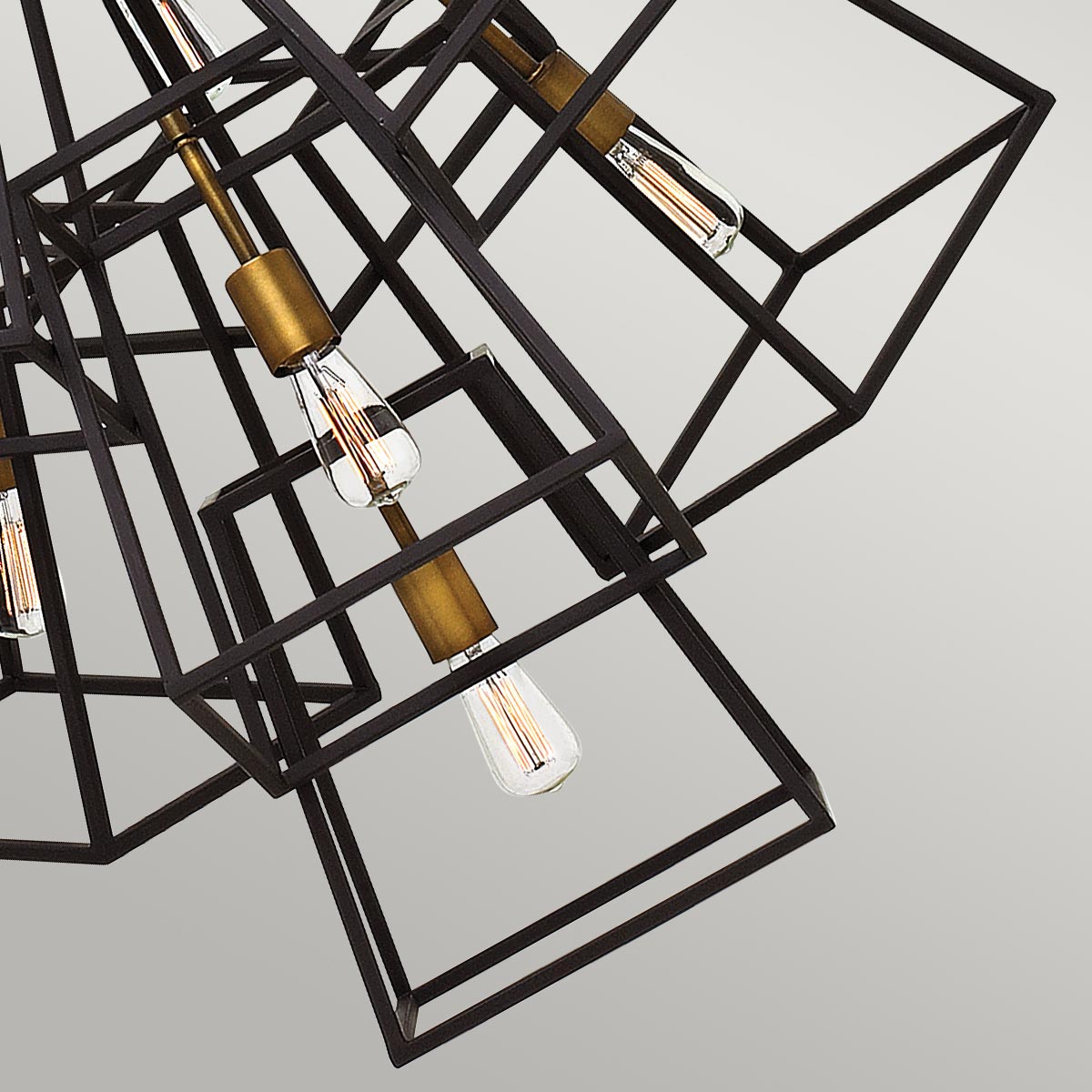 Hinkley Fulton Kronleuchter Bronze, Messing – Detailansicht 2