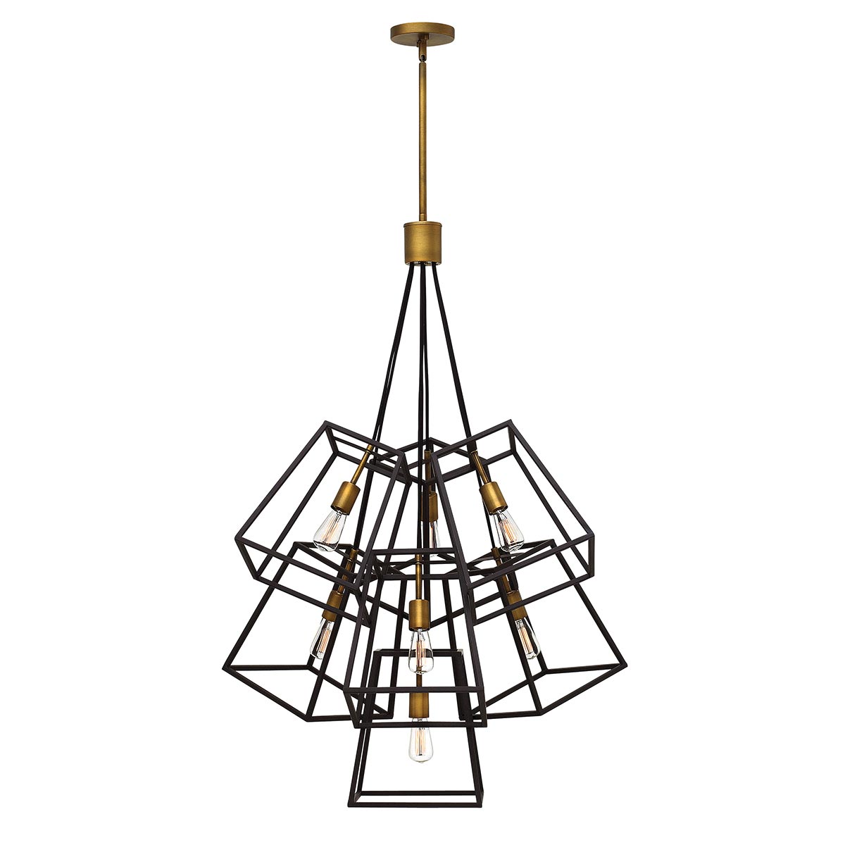 Hinkley Fulton Kronleuchter Bronze, Messing