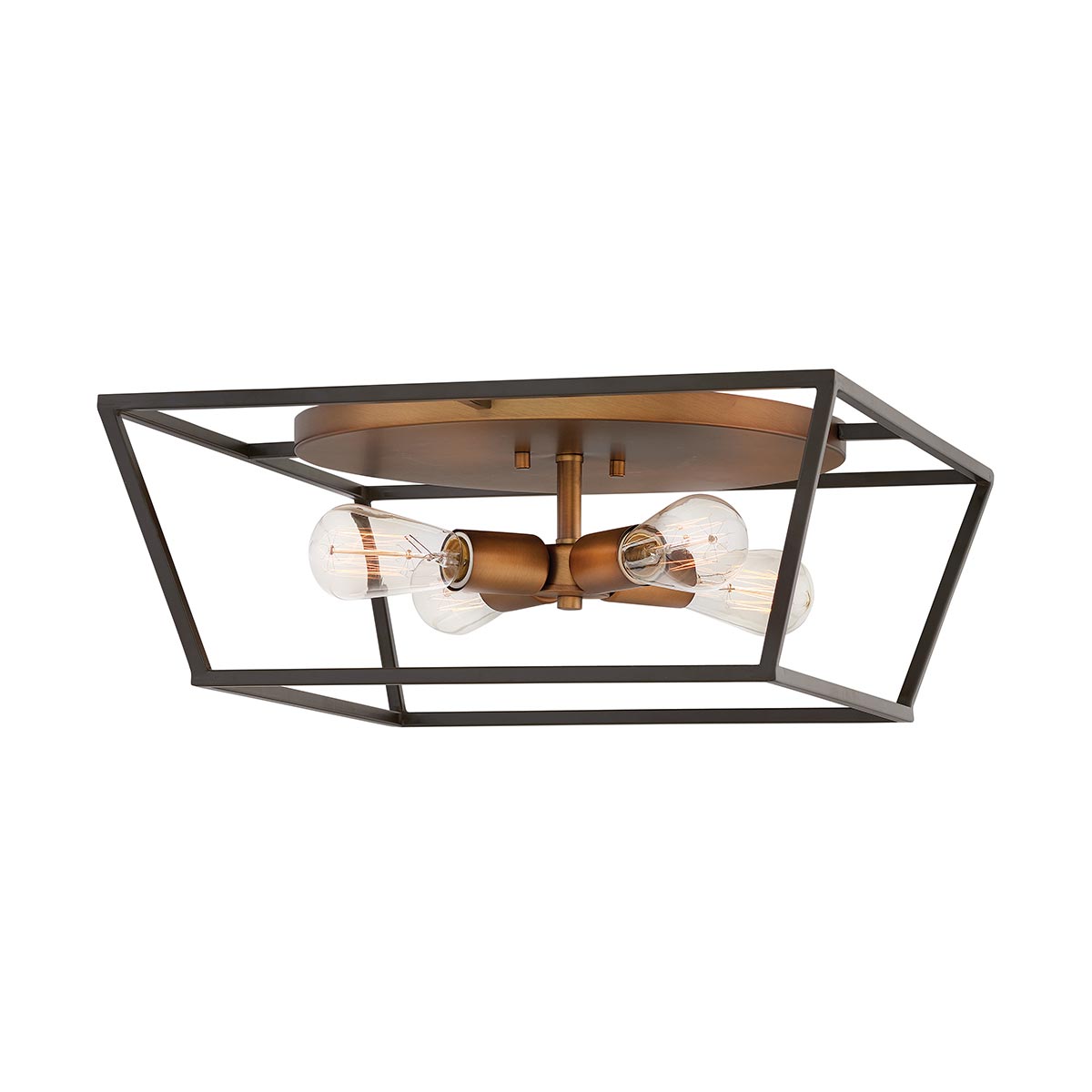 Hinkley Fulton Deckenleuchte Bronze, Messing