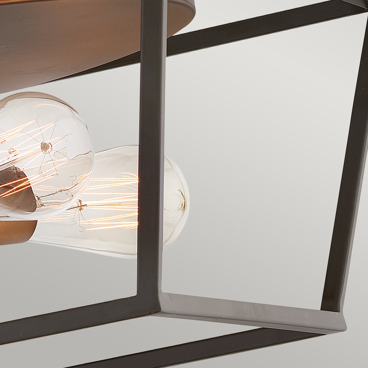 Hinkley Fulton Deckenleuchte Bronze, Messing – Detailansicht