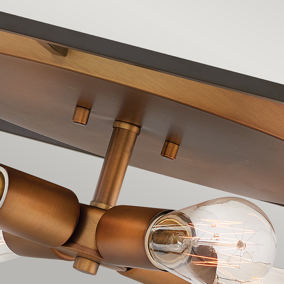 Hinkley Fulton Deckenleuchte Bronze, Messing – Detailansicht 2