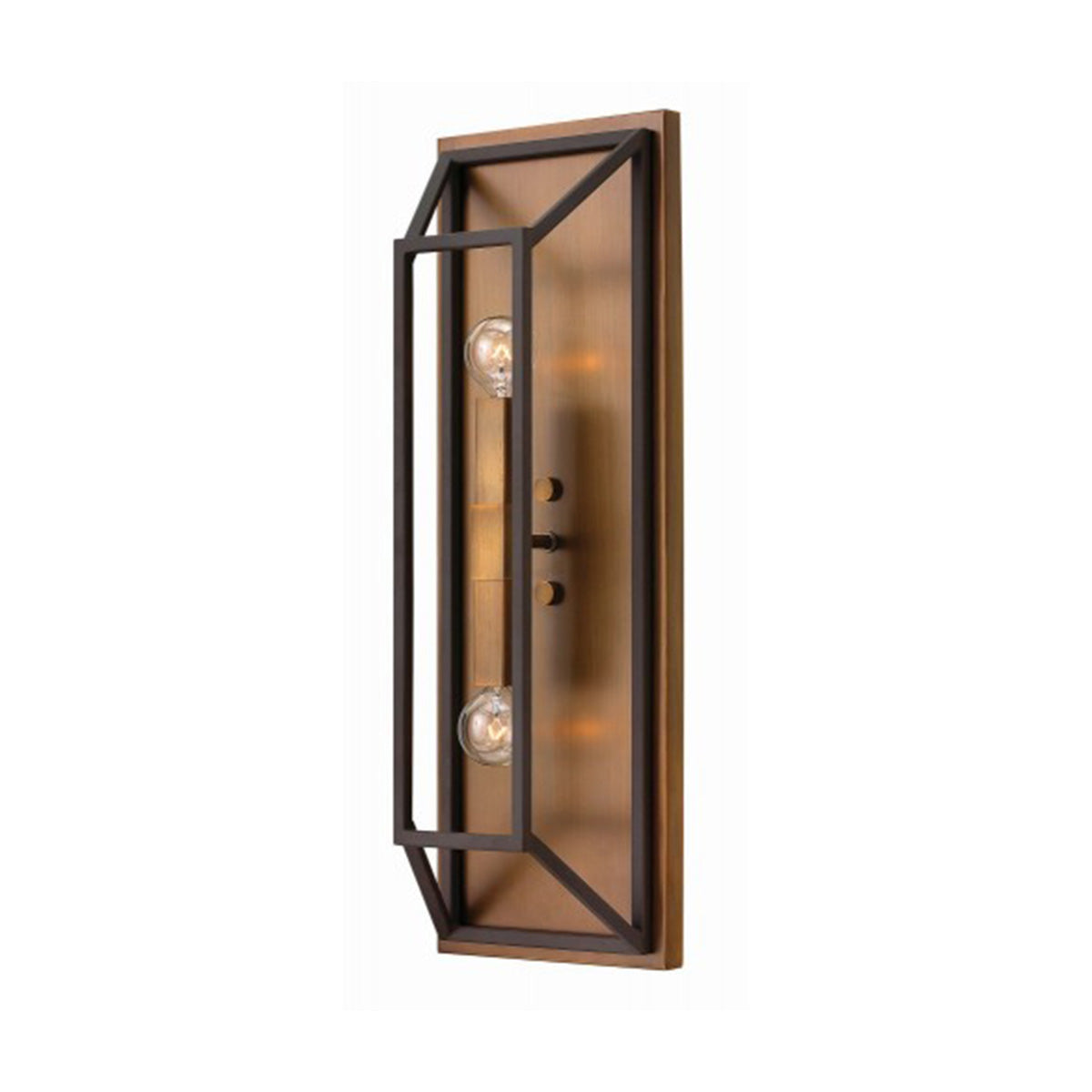 Hinkley Fulton Wandleuchte Bronze, Messing – Wohnambiente