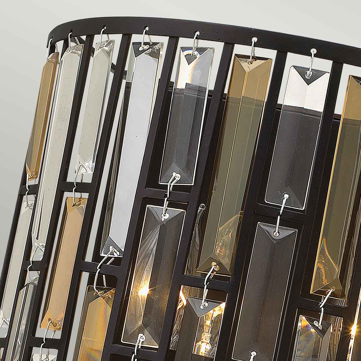 Hinkley Gemma Wandleuchte Bronze – Wohnambiente