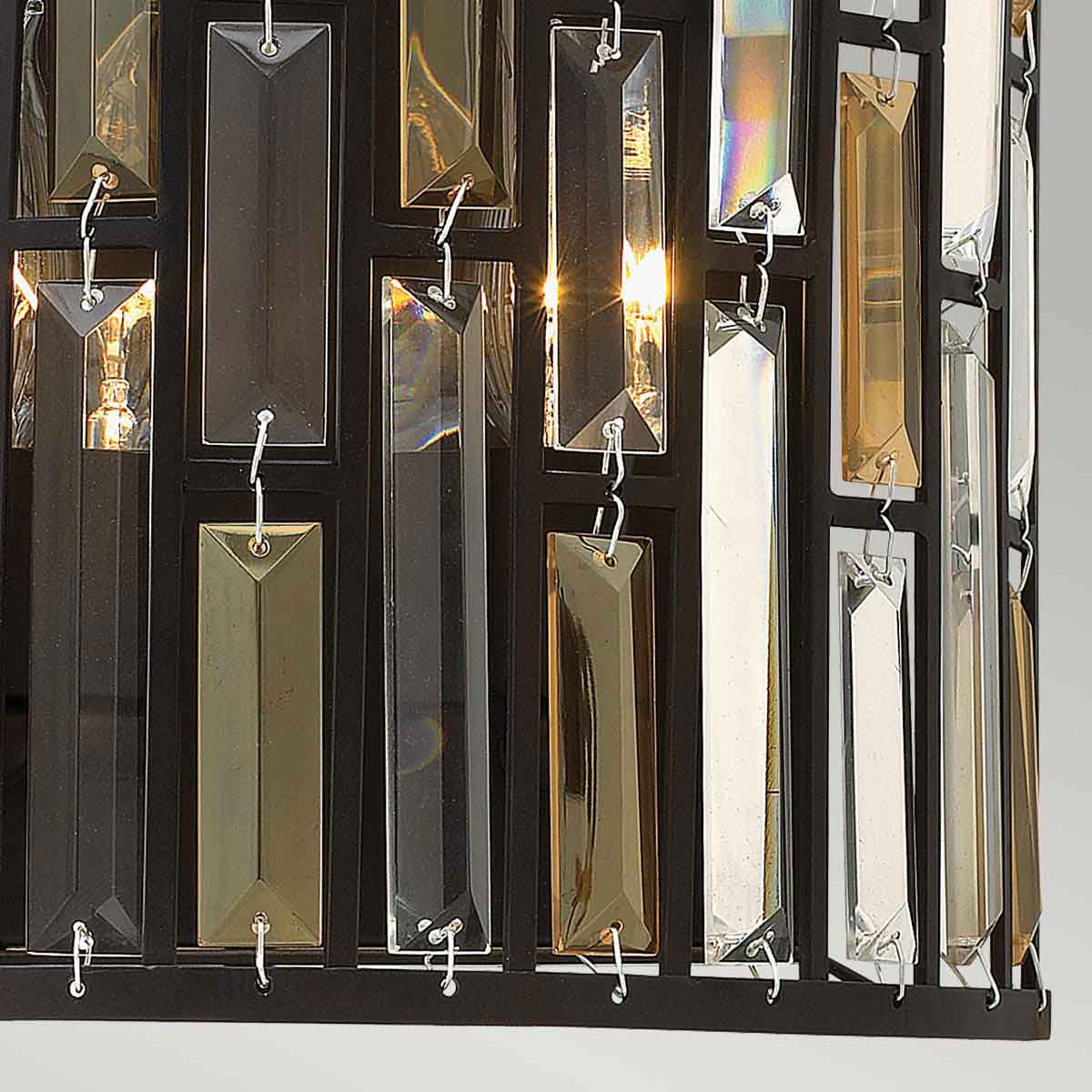 Hinkley Gemma Wandleuchte Bronze – Detailansicht