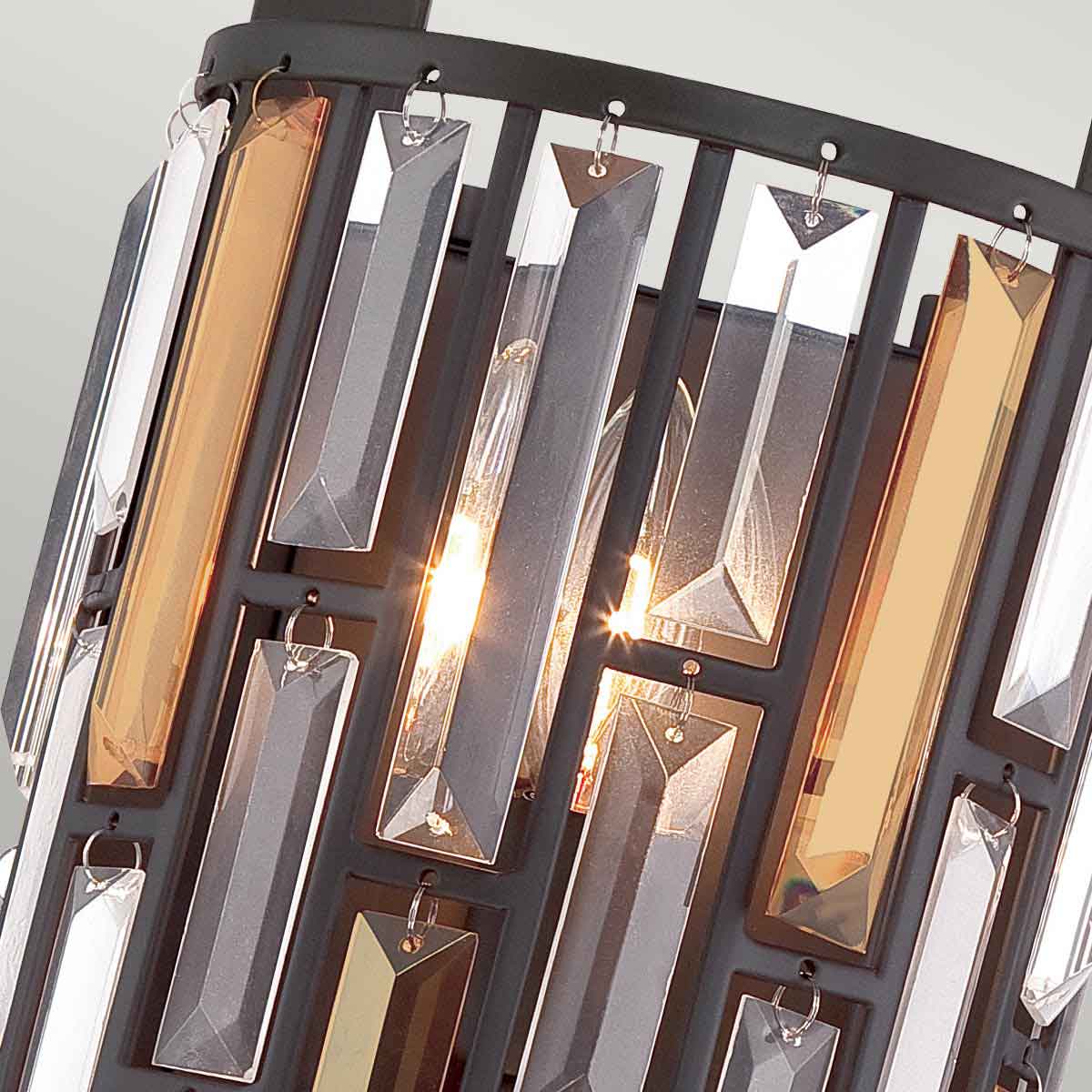 Hinkley Gemma Wandleuchte Bronze – Detailansicht