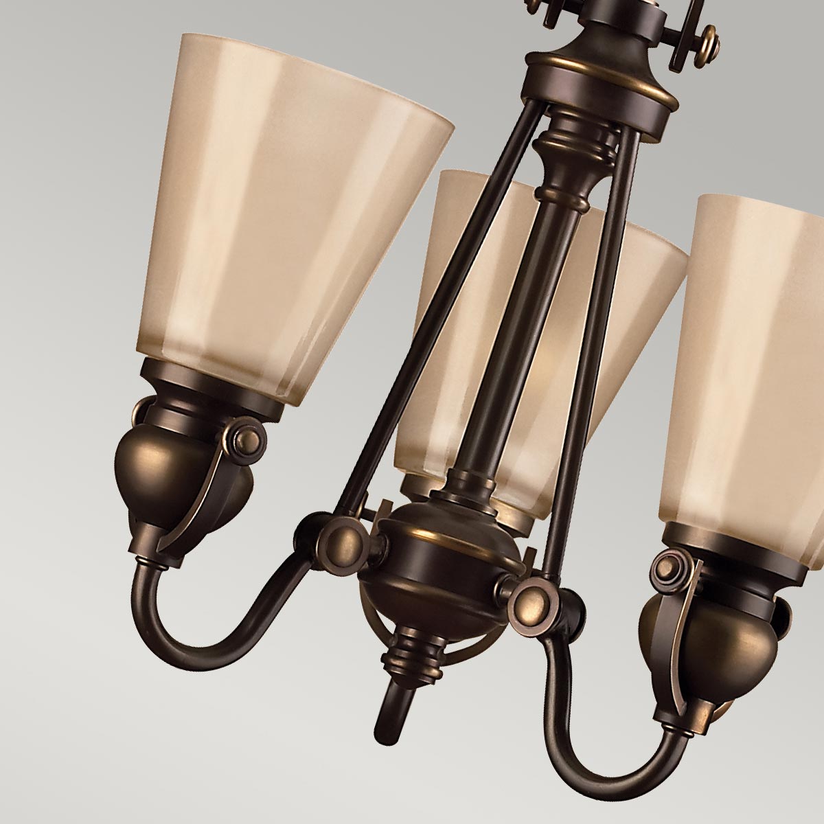 Hinkley Mayflower Kronleuchter Bronze – Detailansicht
