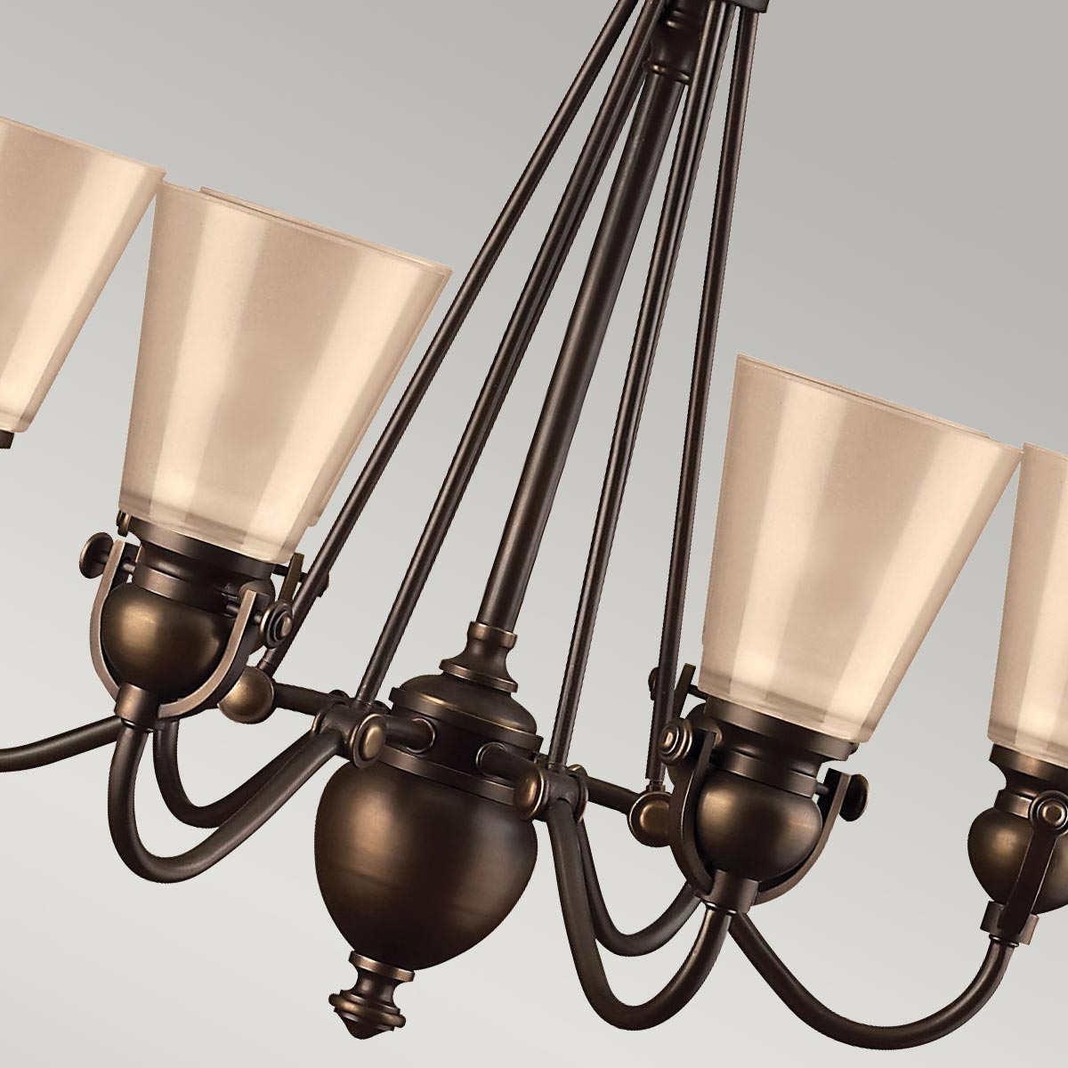 Hinkley Mayflower Kronleuchter Bronze – Detailansicht