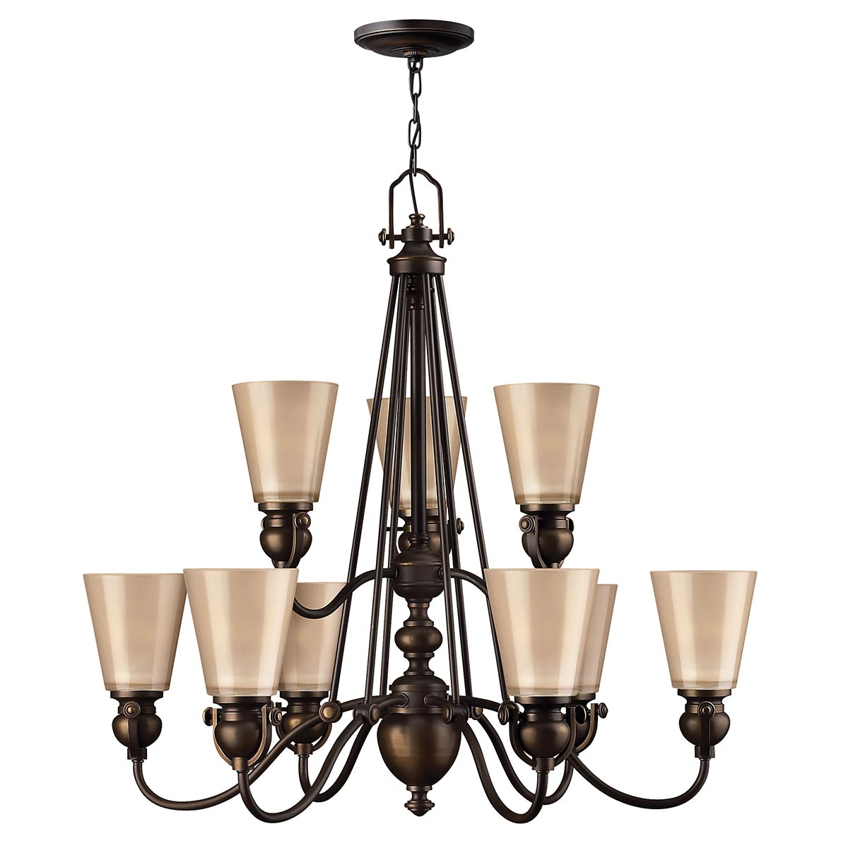 Hinkley Mayflower Kronleuchter Bronze