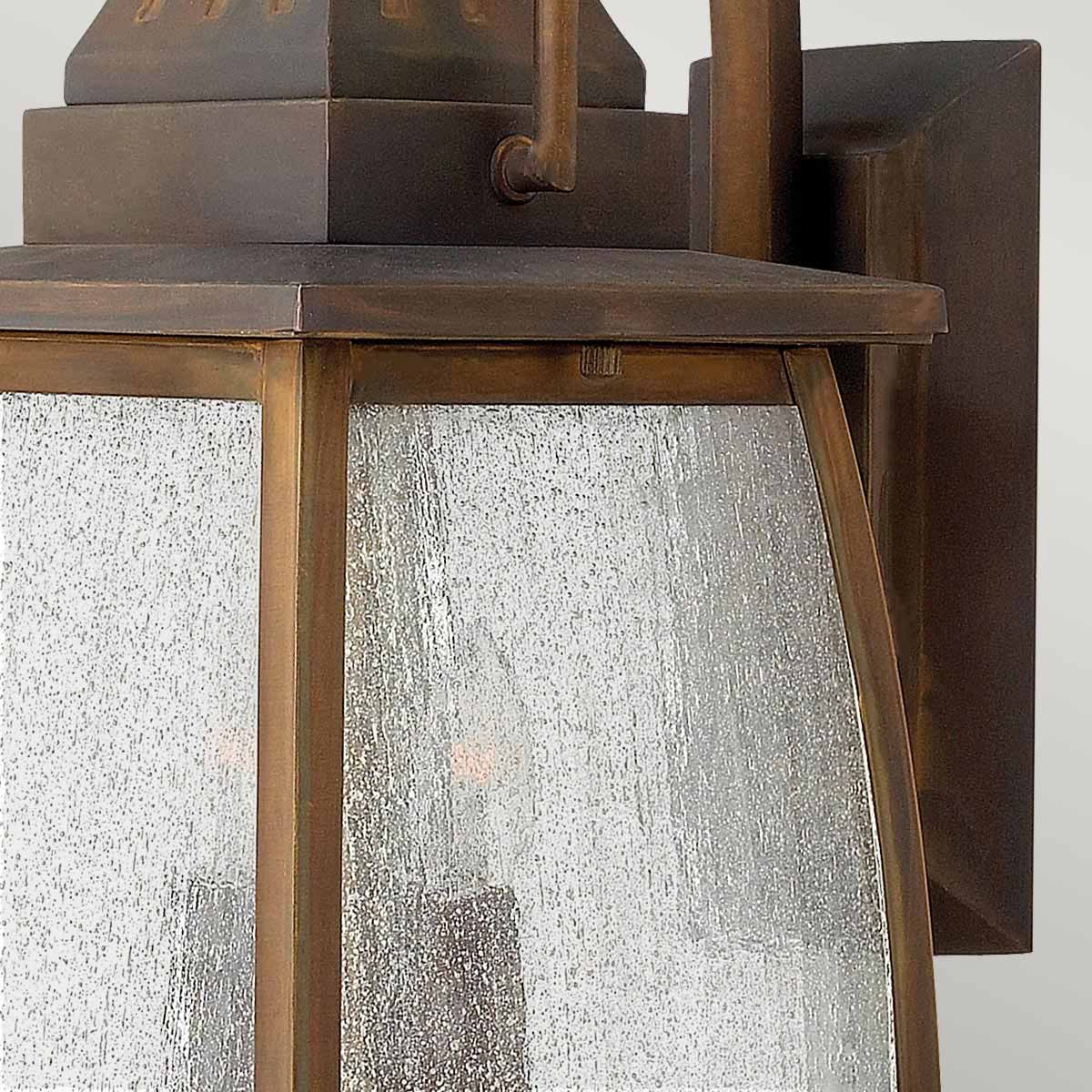 Hinkley Montauk Außenleuchte Sienna – Detailansicht