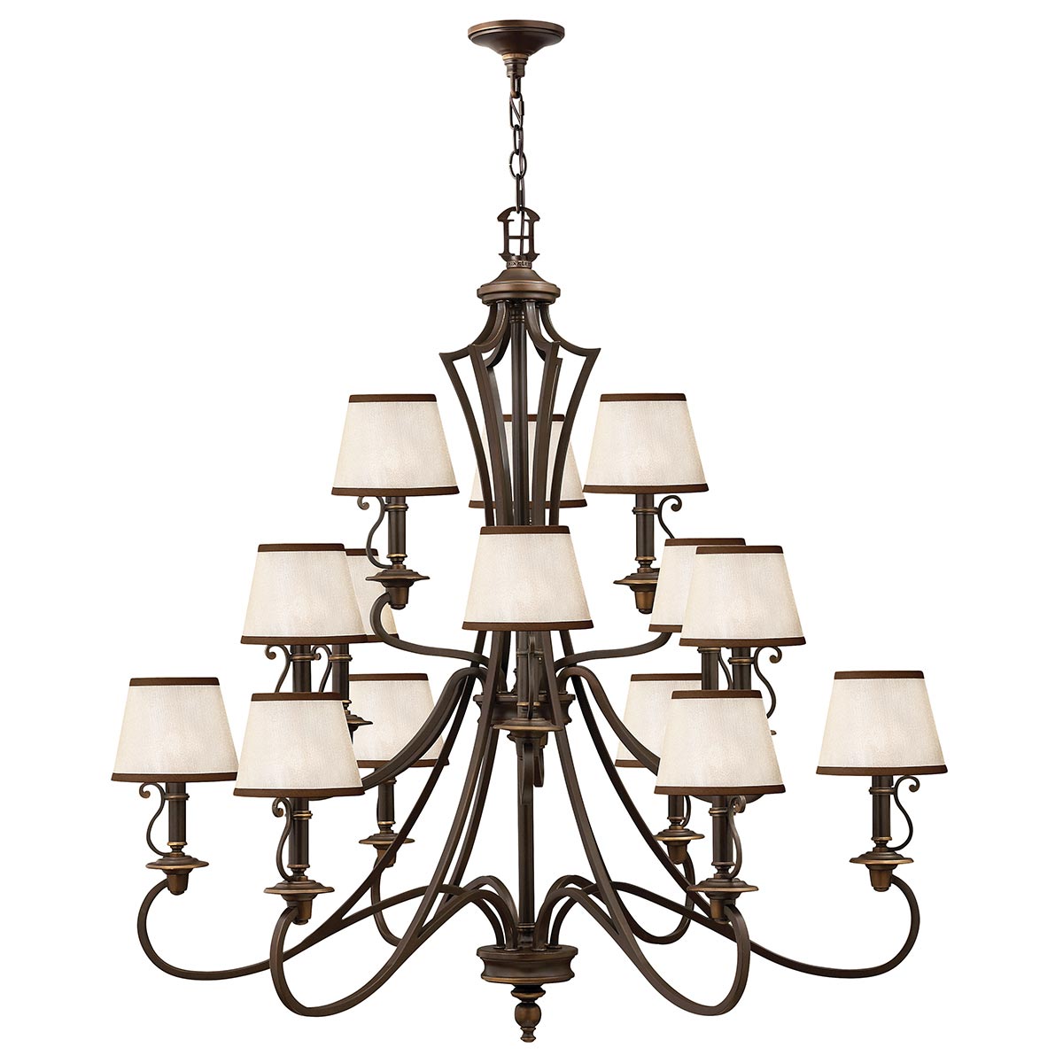 Hinkley Plymouth Kronleuchter Bronze