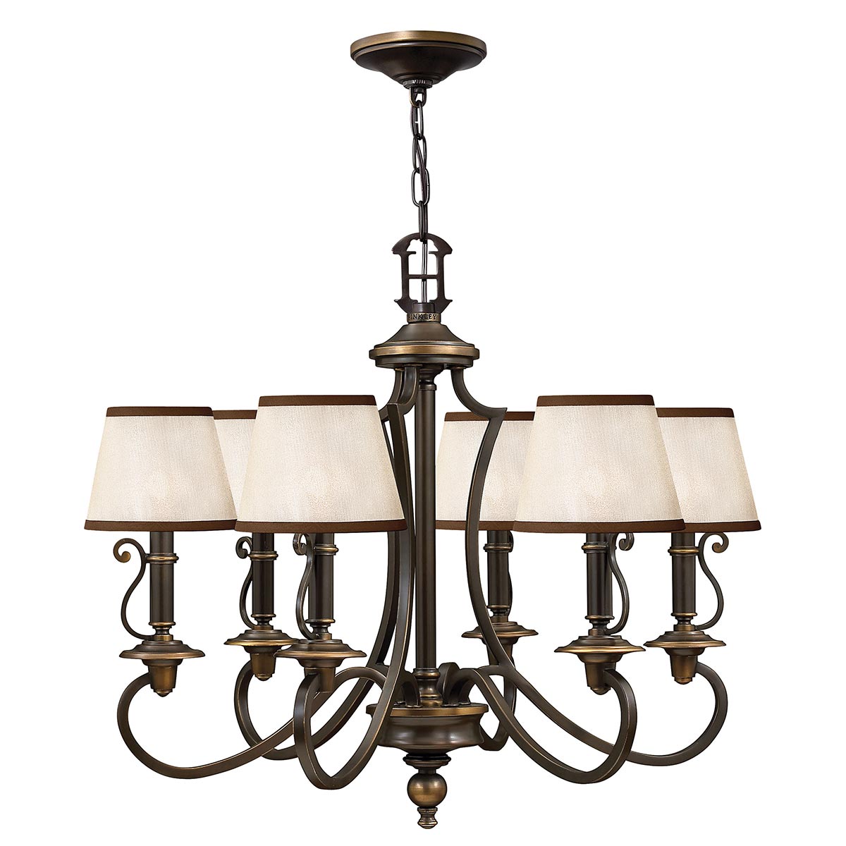 Hinkley Plymouth Kronleuchter Bronze