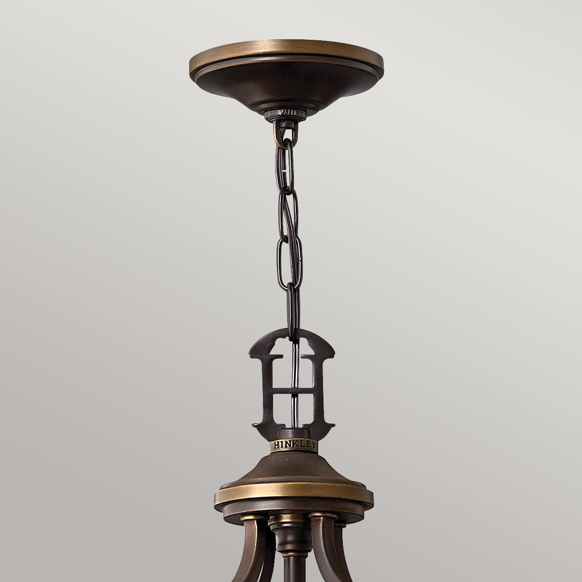Hinkley Plymouth Kronleuchter Bronze – Wohnambiente