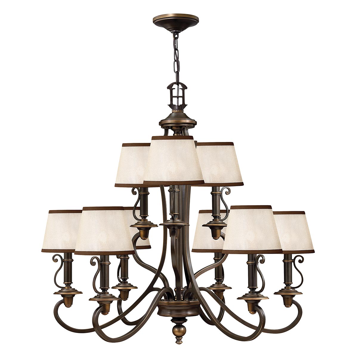 Hinkley Plymouth Kronleuchter Bronze
