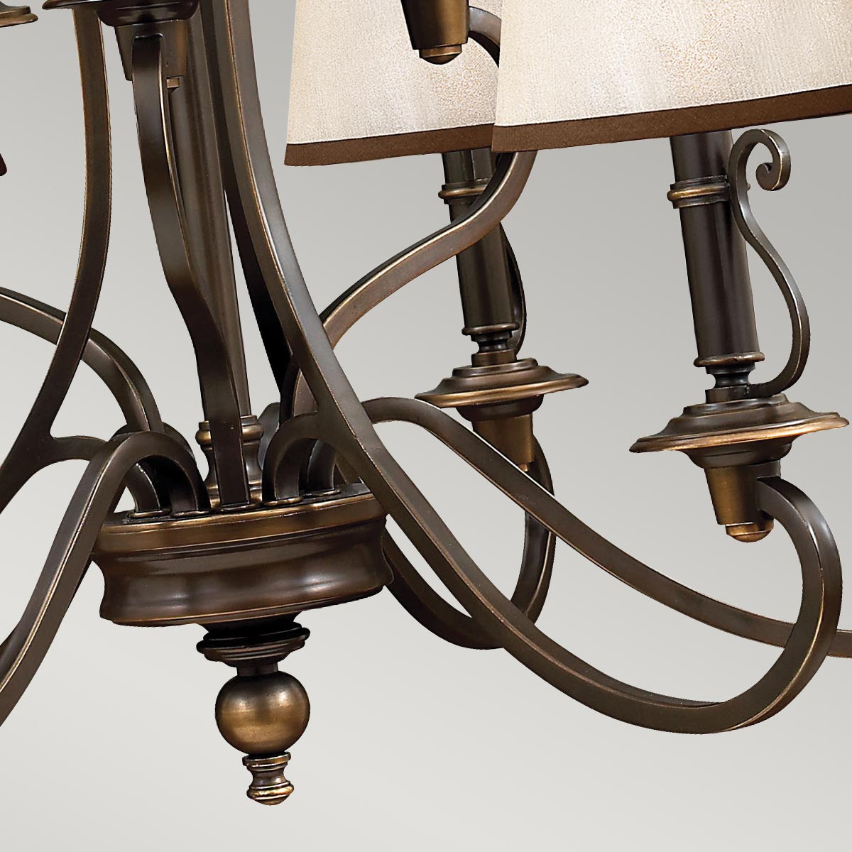 Hinkley Plymouth Kronleuchter Bronze – Detailansicht