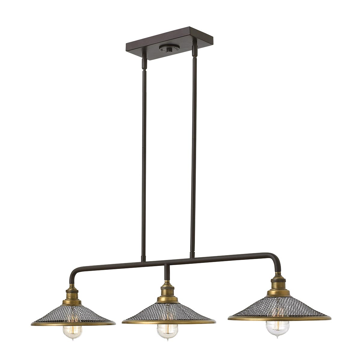 Hinkley Rigby Kronleuchter Bronze, Messing