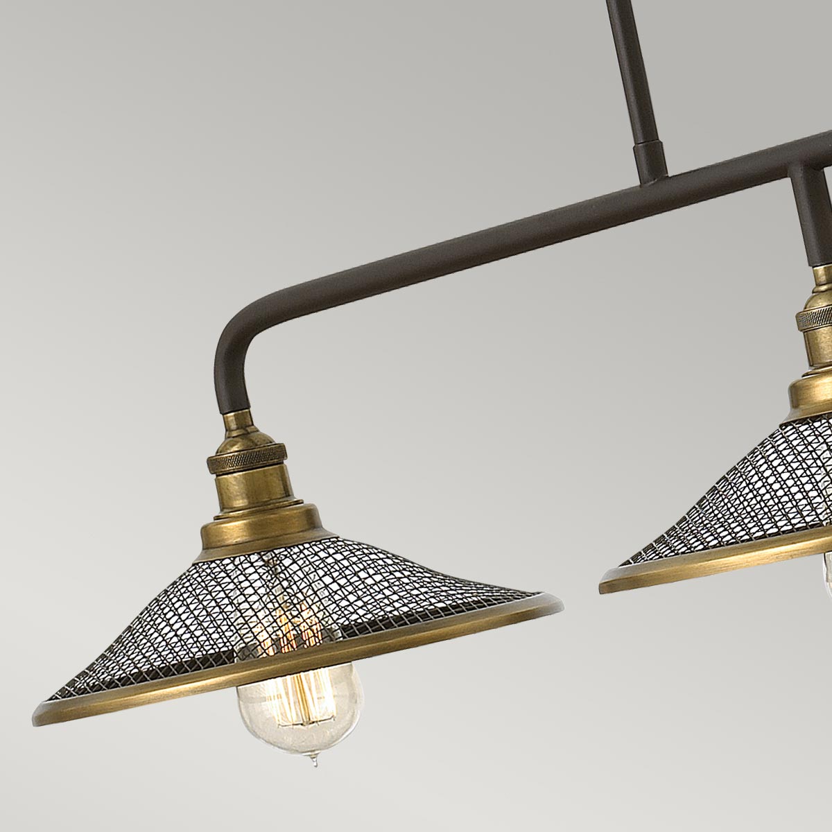 Hinkley Rigby Kronleuchter Bronze, Messing – Detailansicht
