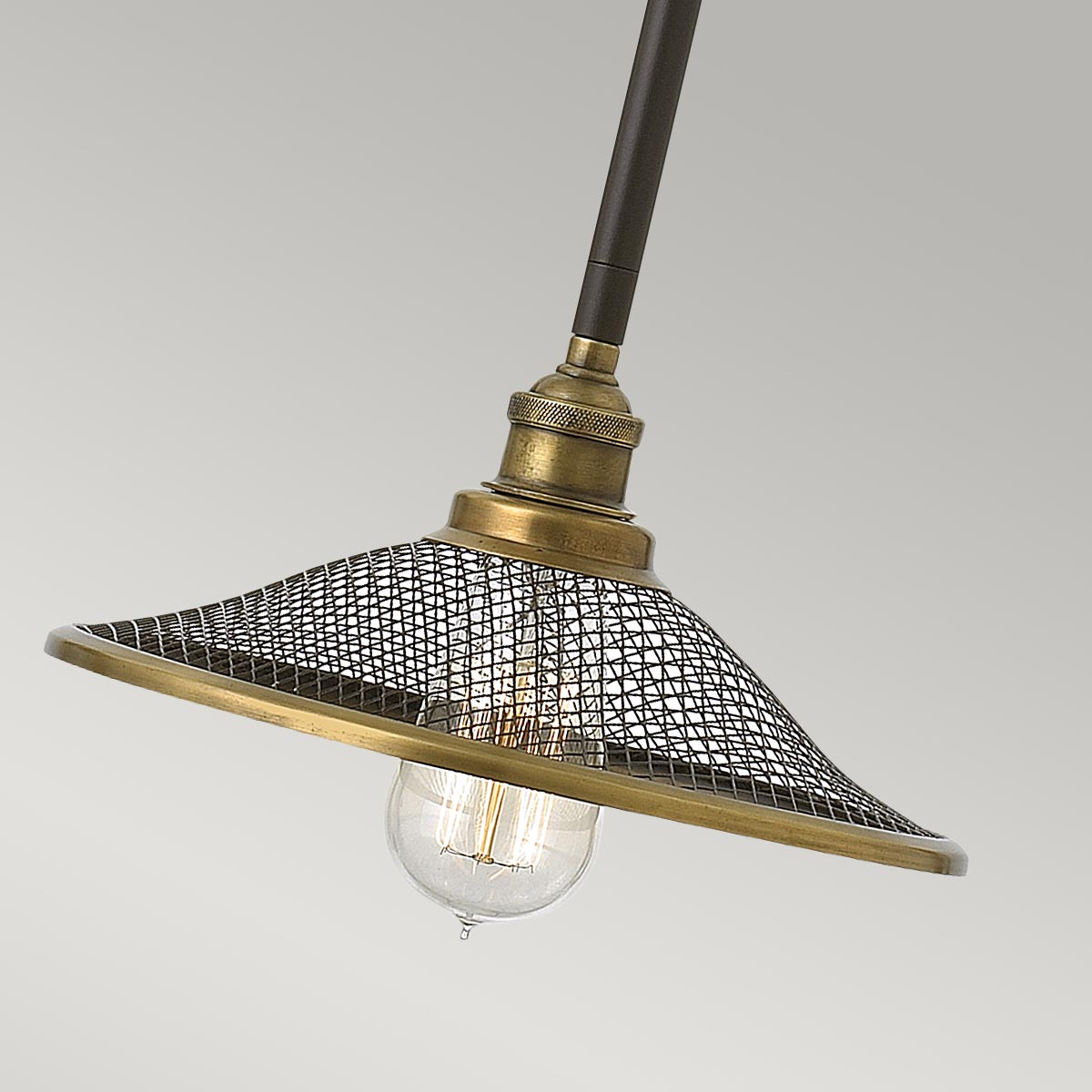 Hinkley Rigby Pendelleuchte Bronze, Messing – Detailansicht
