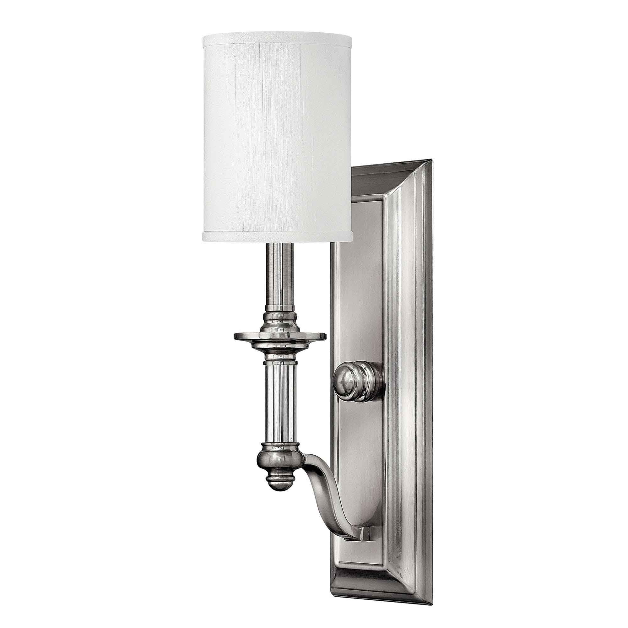 Hinkley Sussex Wandleuchte Nickel