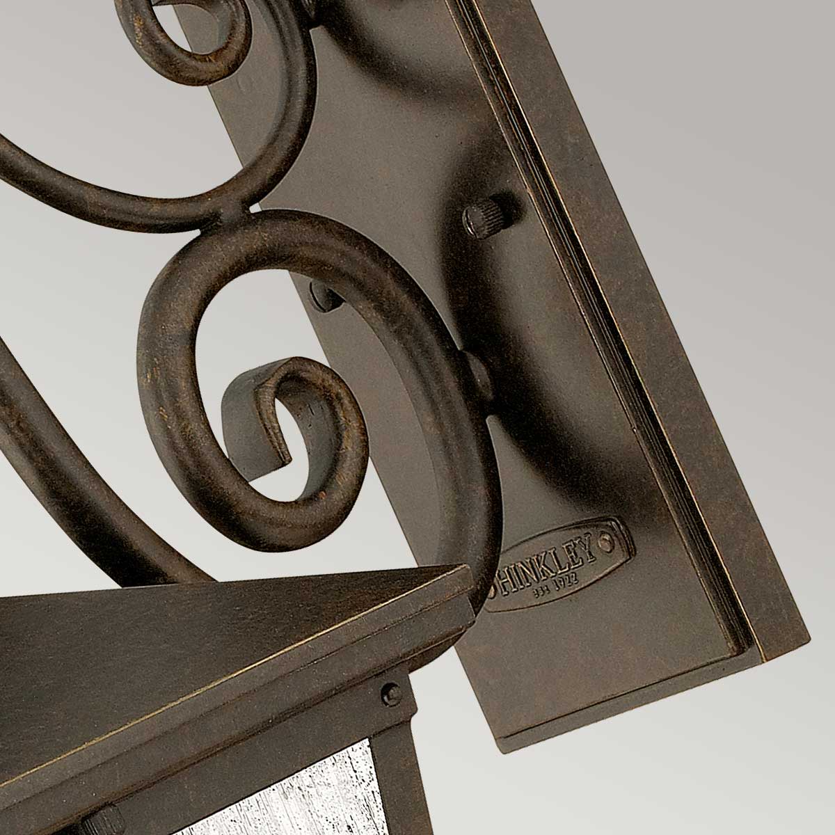 Hinkley Trellis Außenleuchte Bronze – Detailansicht