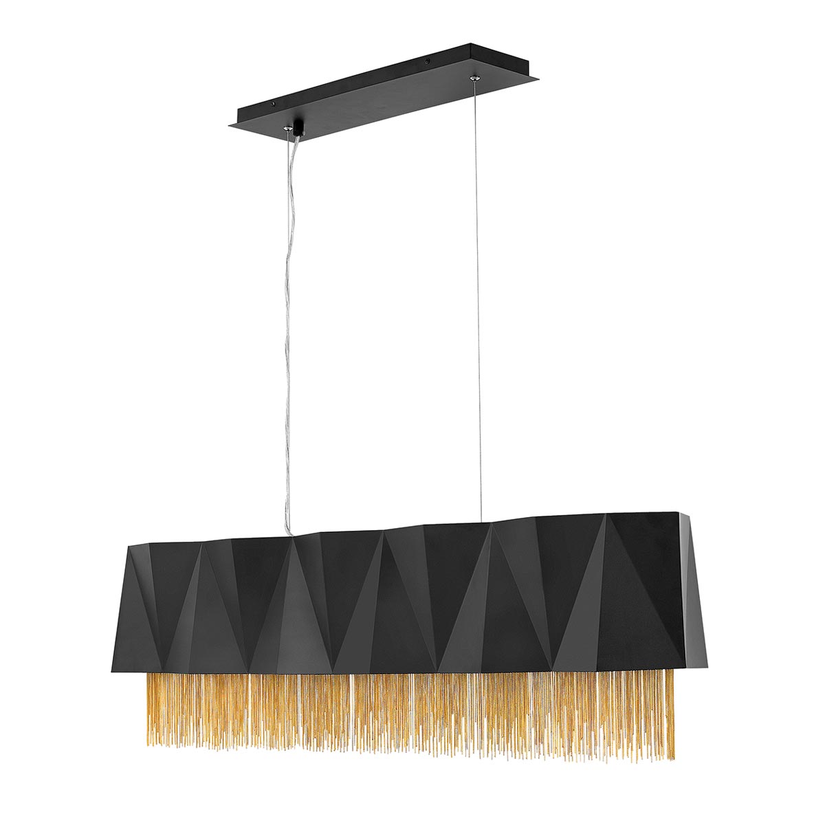 Hinkley/ Zuma Pendelleuchte Schwarz, Gold