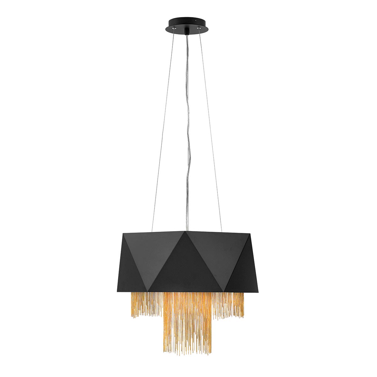 Hinkley/ Zuma Pendelleuchte Schwarz, Gold