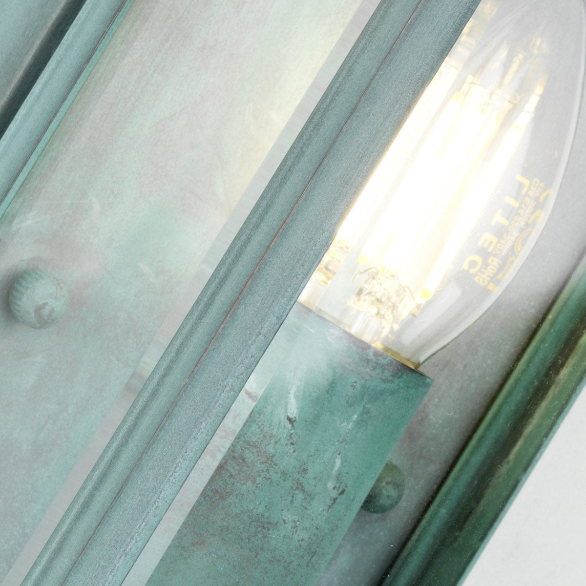 Elstead Holborn Außenleuchte Verdigris – Detailansicht 2