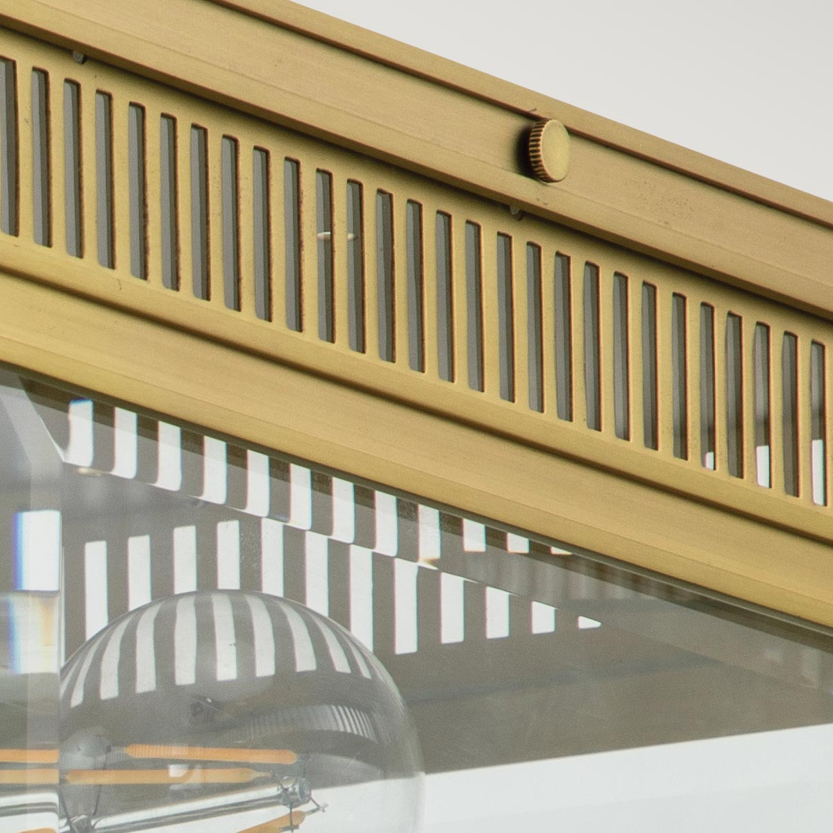 Elstead Holborn Deckenleuchte Messing – Detailansicht 2