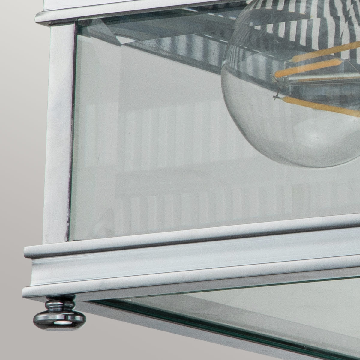 Elstead Holborn Deckenleuchte Chrom – Detailansicht