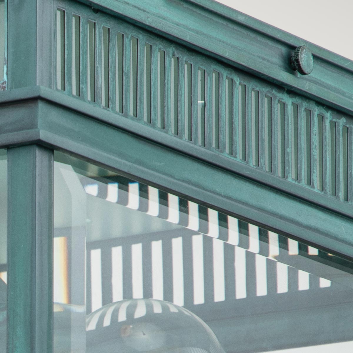 Elstead Holborn Deckenleuchte Verdigris – Detailansicht 2