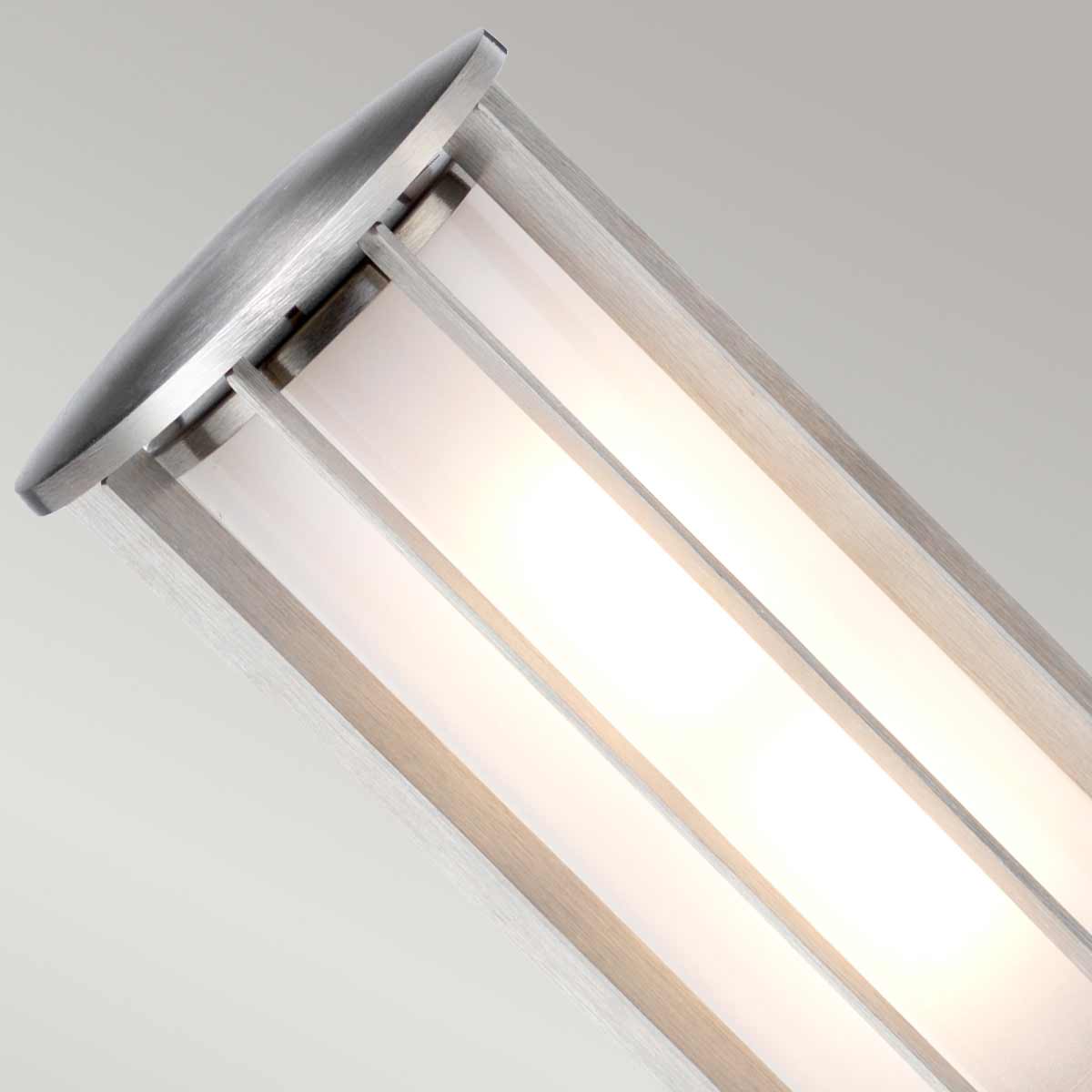 Elstead Hornsea Außenleuchte Teak with Stainless Steel – Wohnambiente