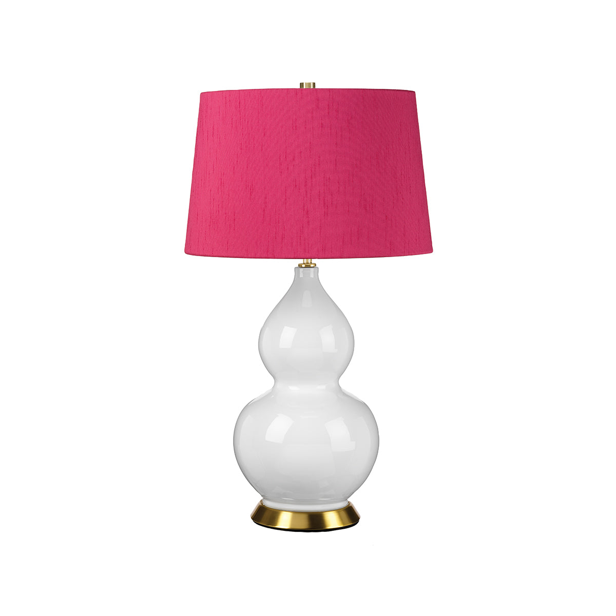 Elstead Isla Tischlampe Messing, Weiß