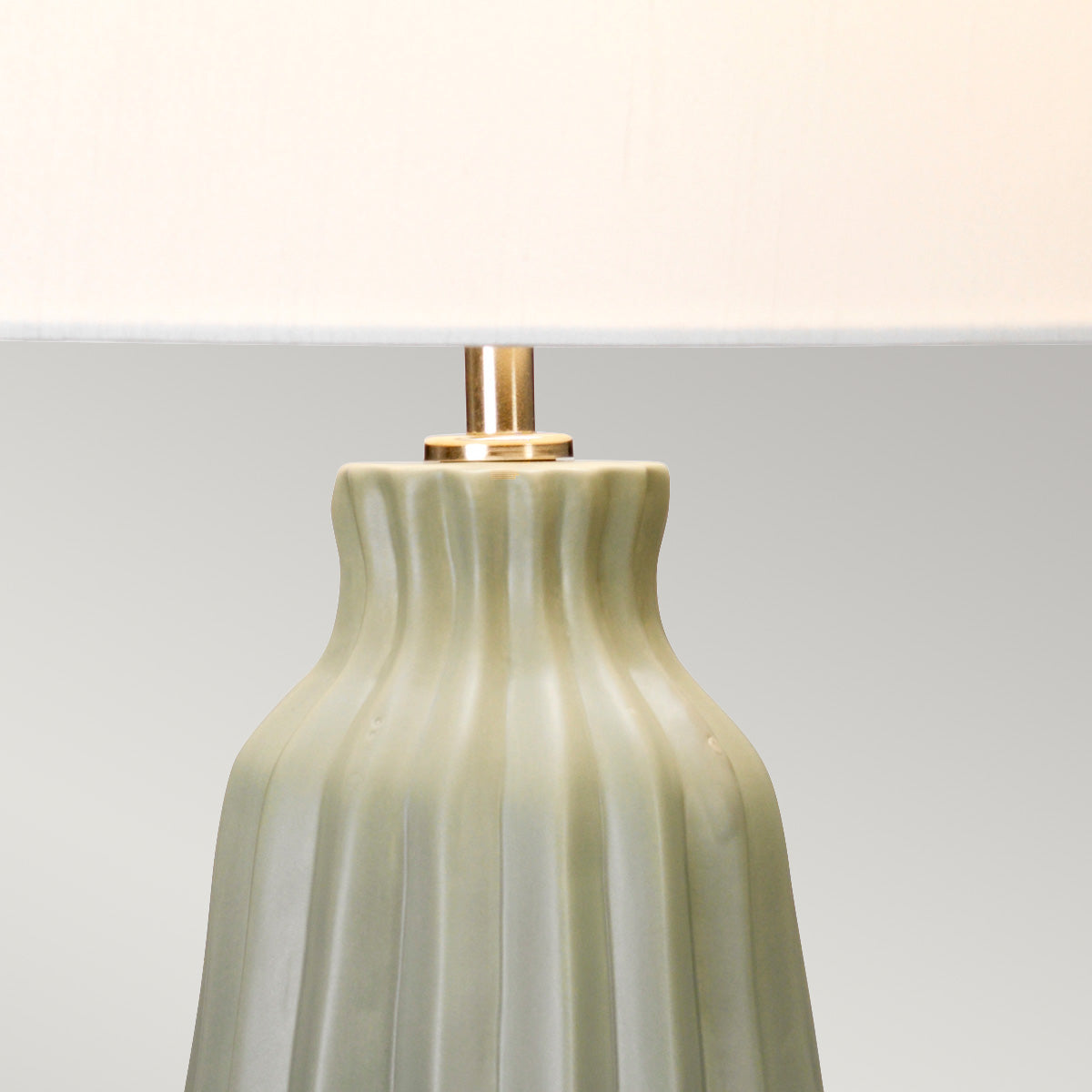 Elstead Kew Tischlampe Grün – Detailansicht 2