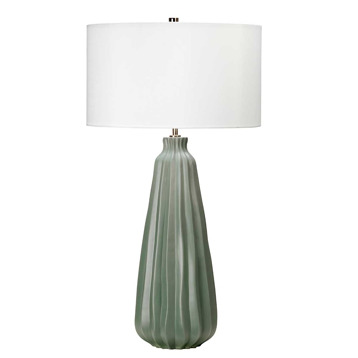 Elstead Kew Tischlampe Grün – Wohnambiente