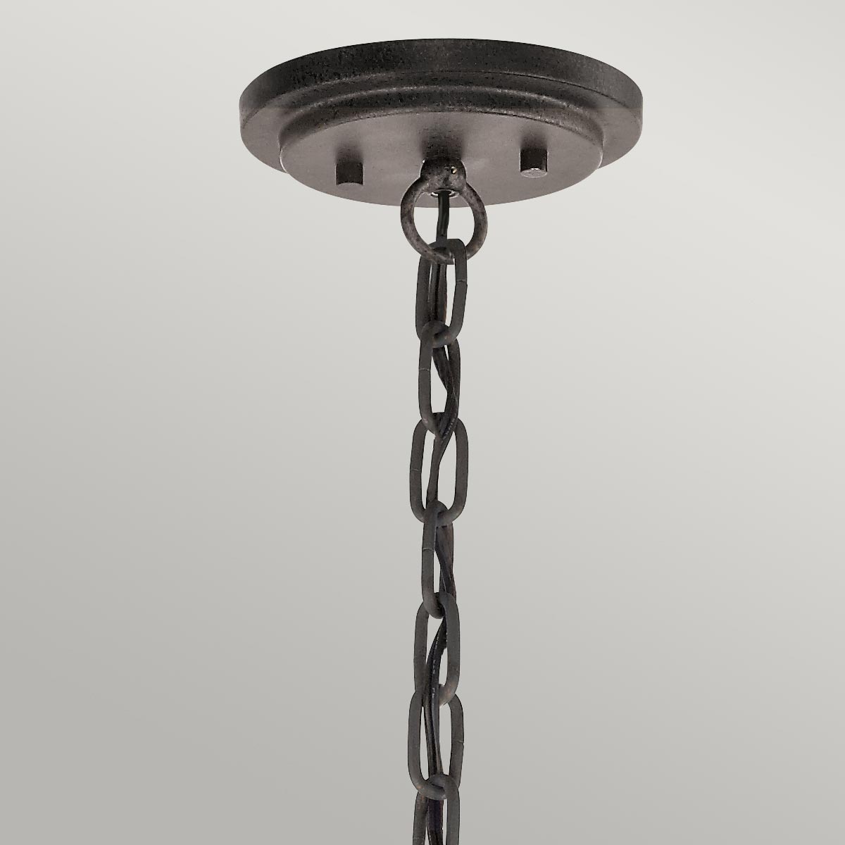 Kichler Ahrendale Kronleuchter Anvil Iron – Detailansicht