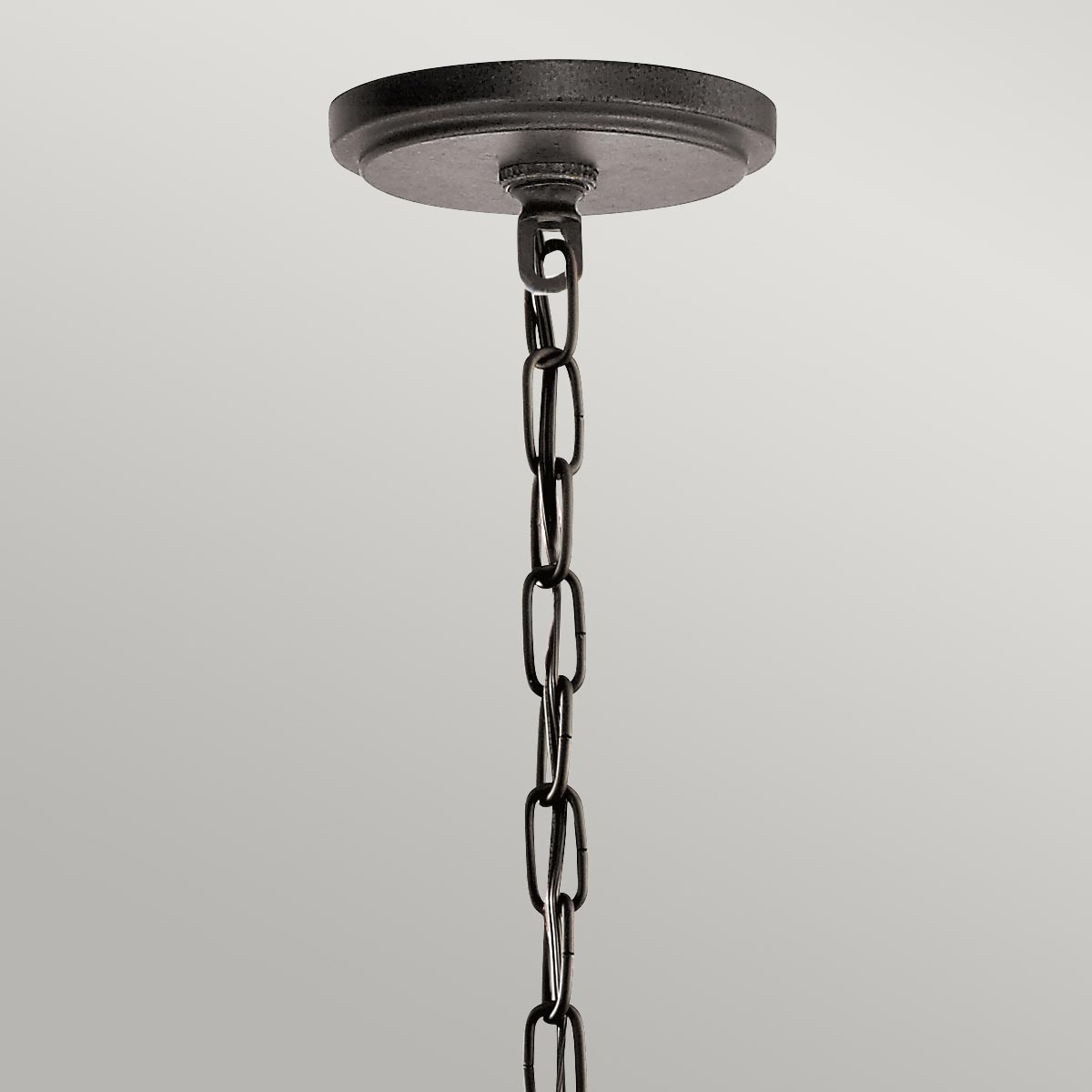 Kichler Ahrendale Kronleuchter Anvil Iron – Wohnambiente