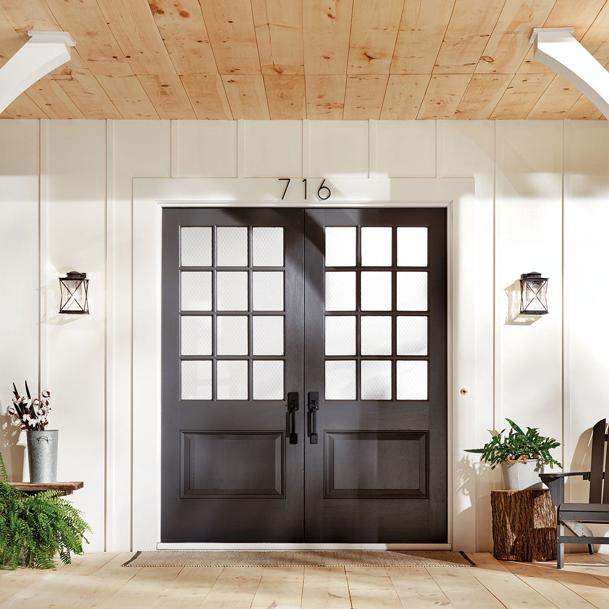 Kichler Argyle Außenleuchte Zink – Detailansicht 4