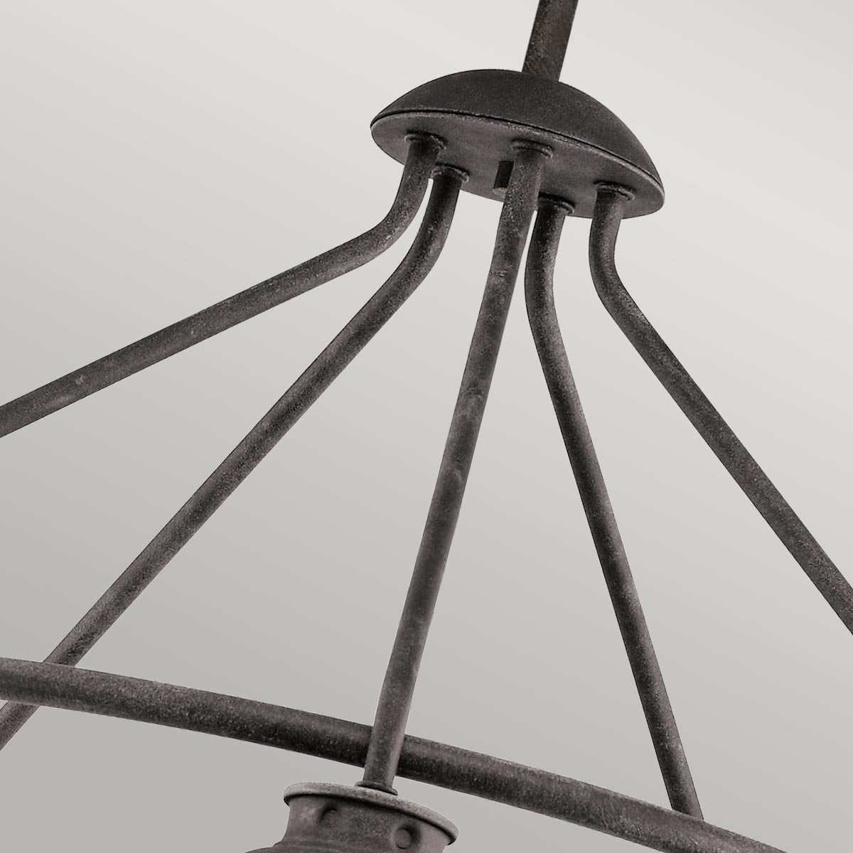Kichler Ashland Kronleuchter Zink – Detailansicht 3