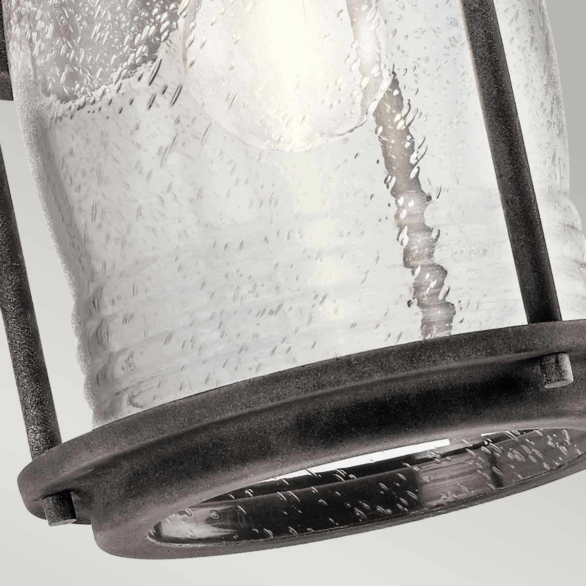 Kichler Ashland Außenleuchte Zink – Detailansicht 2