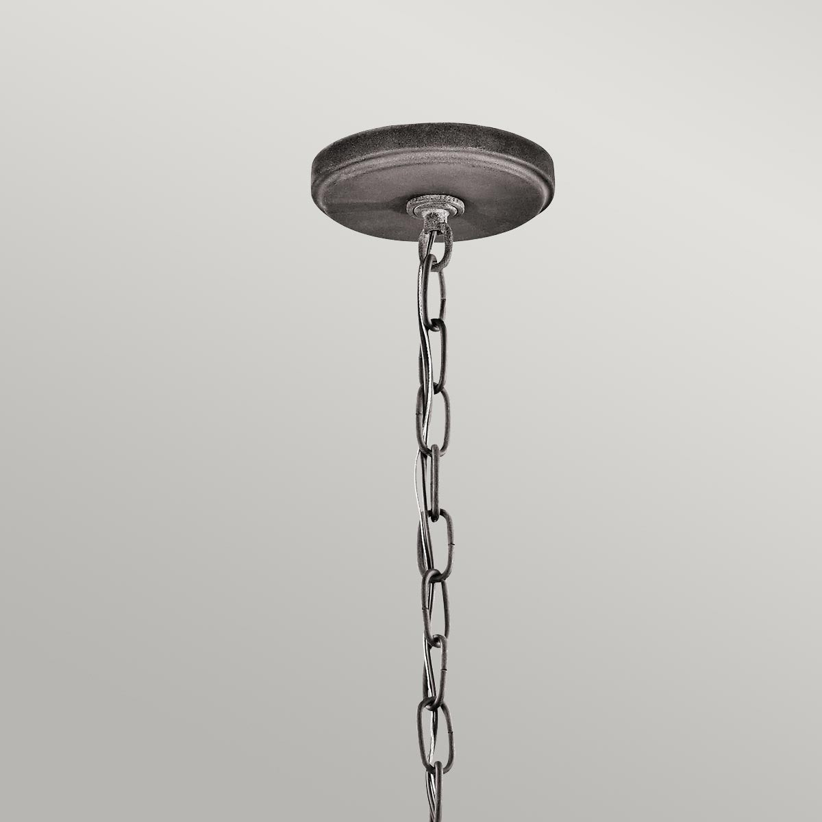 Kichler Ashland Außenleuchte Zink – Detailansicht