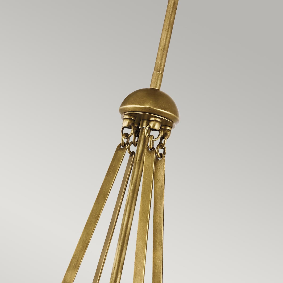Kichler Aster Pendelleuchte Messing – Detailansicht