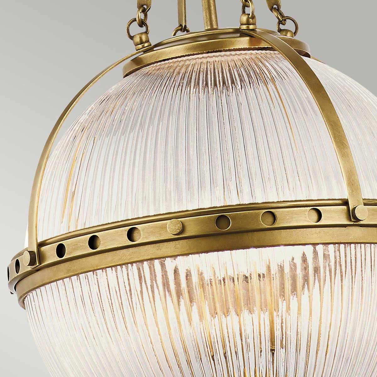 Kichler Aster Pendelleuchte Messing – Detailansicht 2
