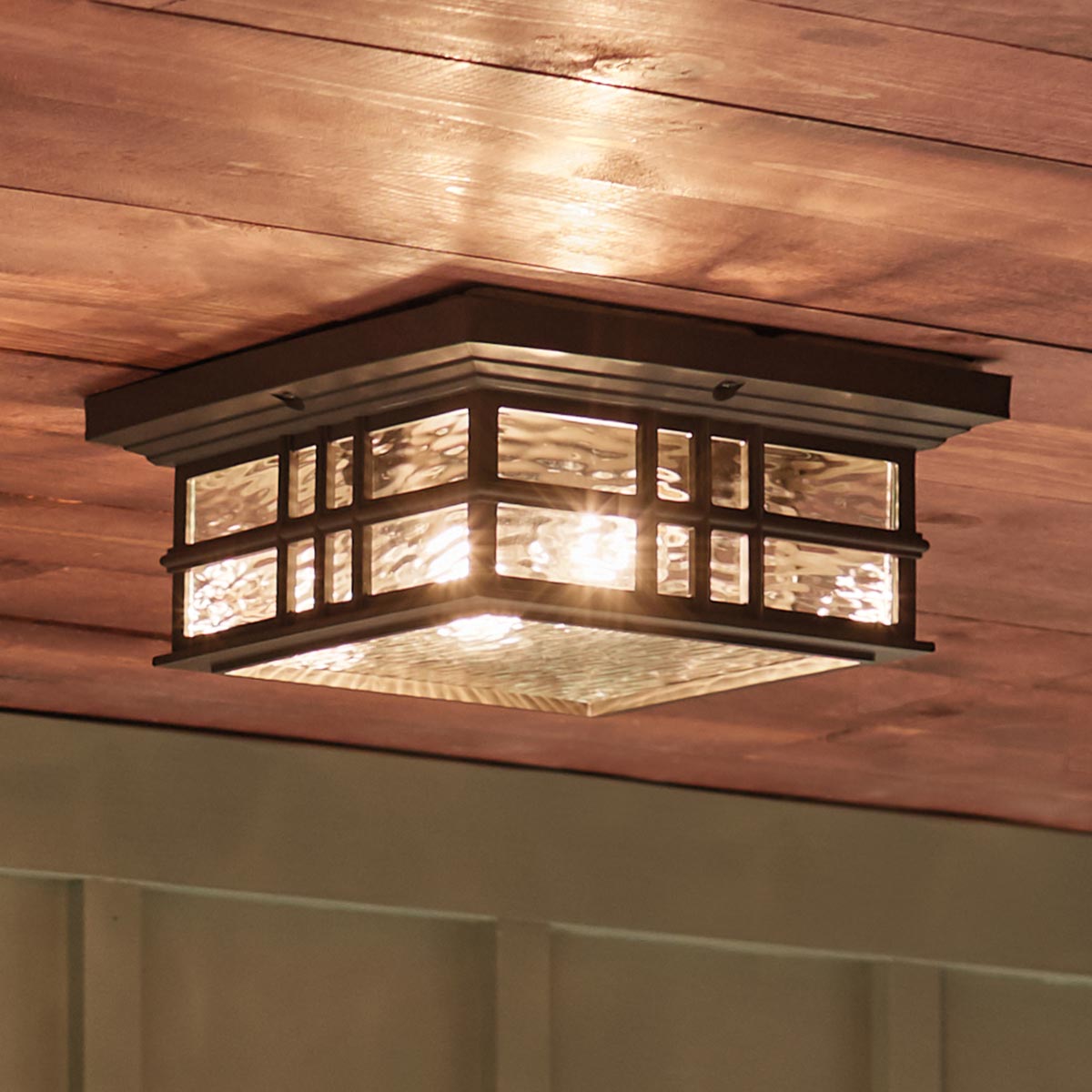 Kichler Beacon Deckenleuchte Bronze – Detailansicht 3