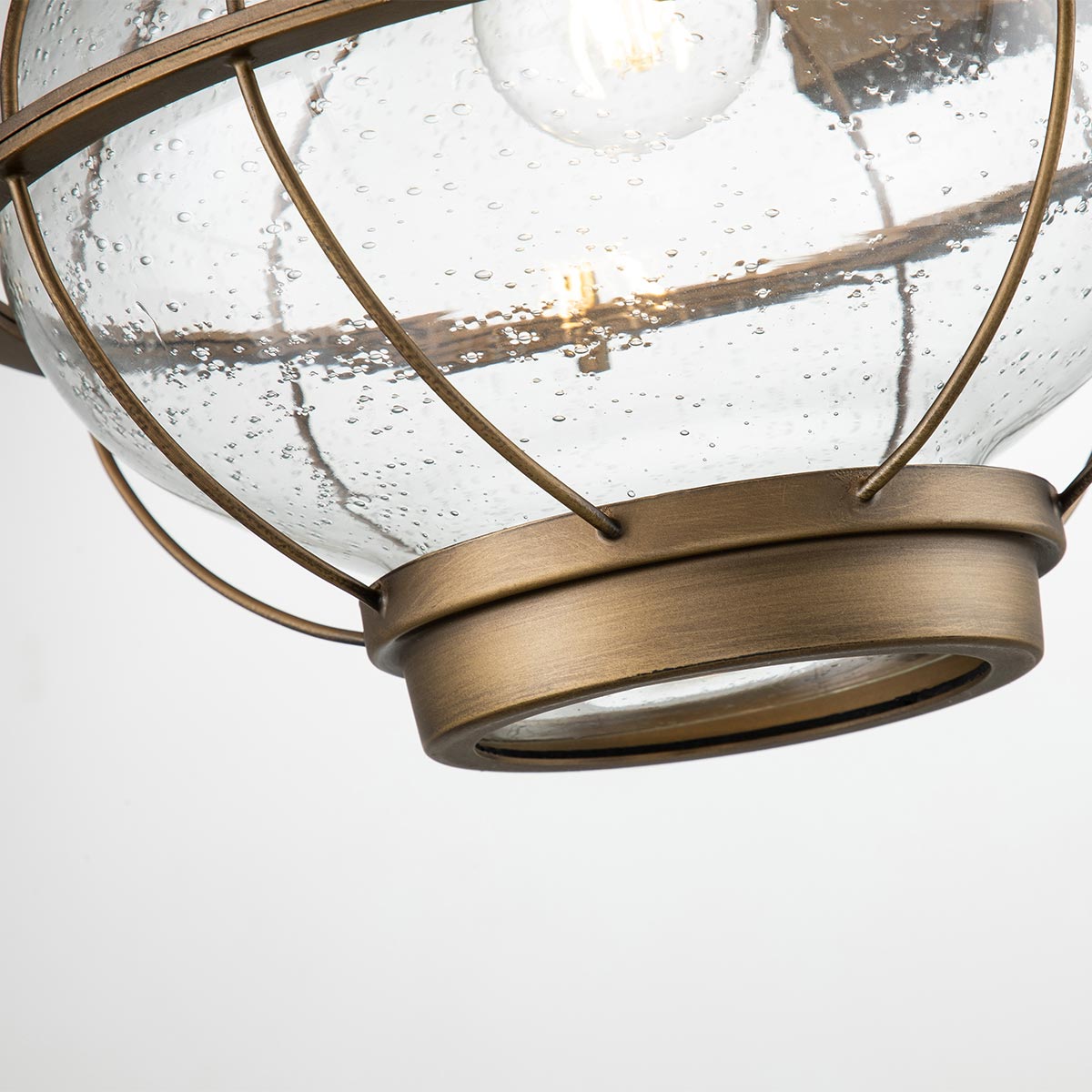 Kichler Bridgepoint Außenleuchte Messing – Detailansicht 2