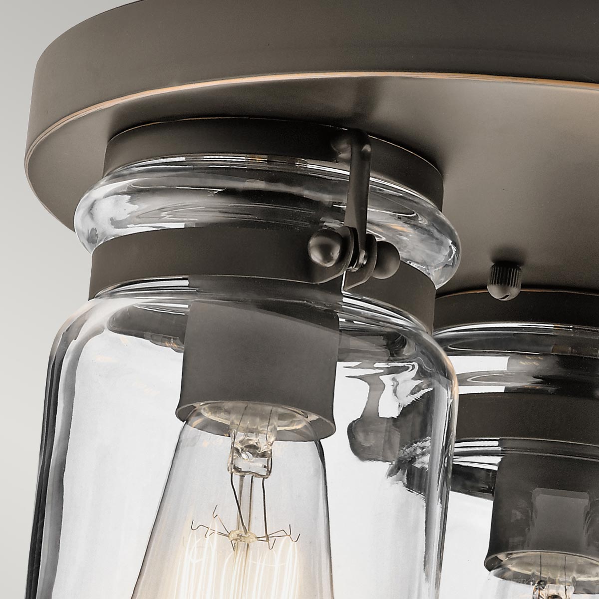Kichler Brinley Deckenleuchte Bronze – Detailansicht 2