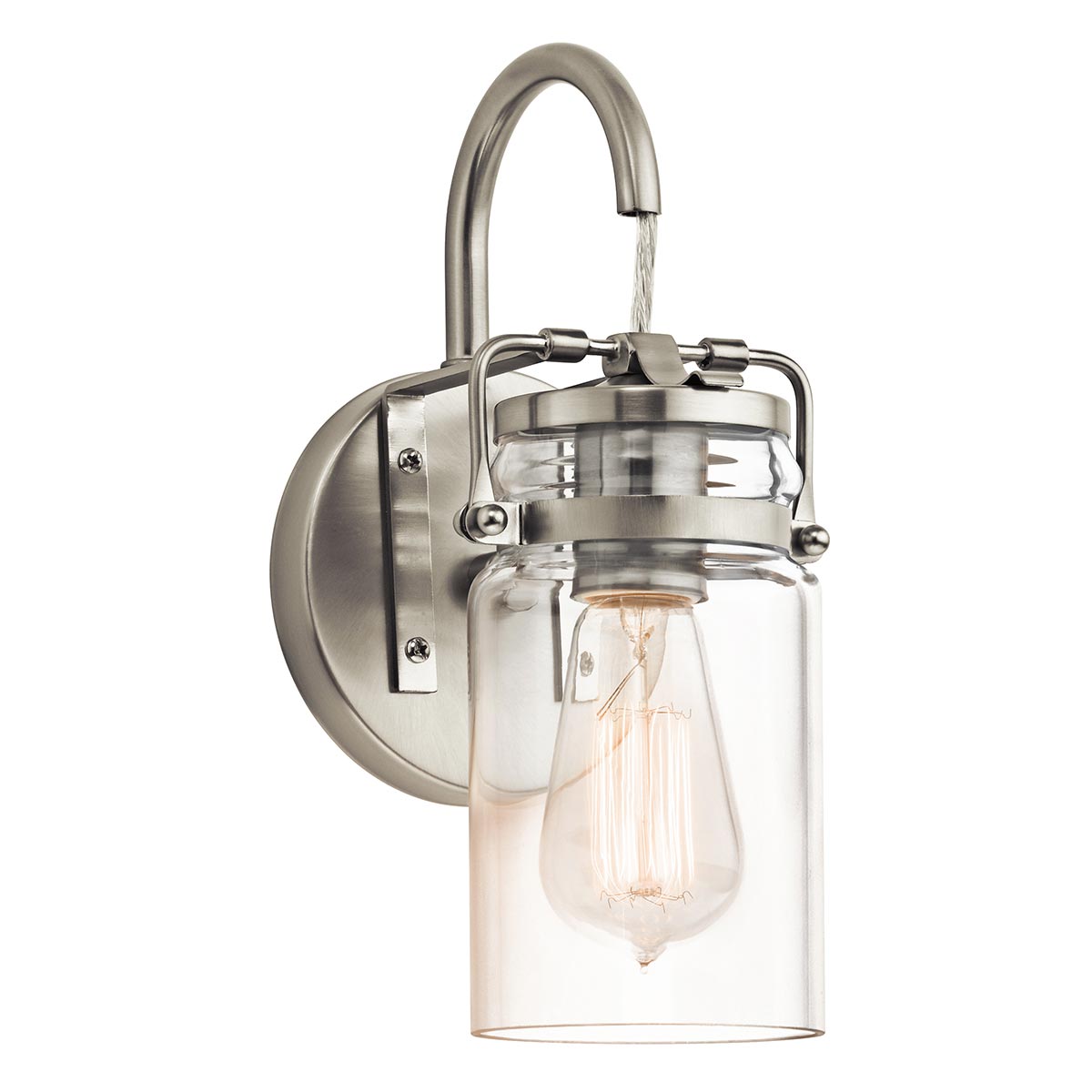 Kichler Brinley Wandleuchte Nickel